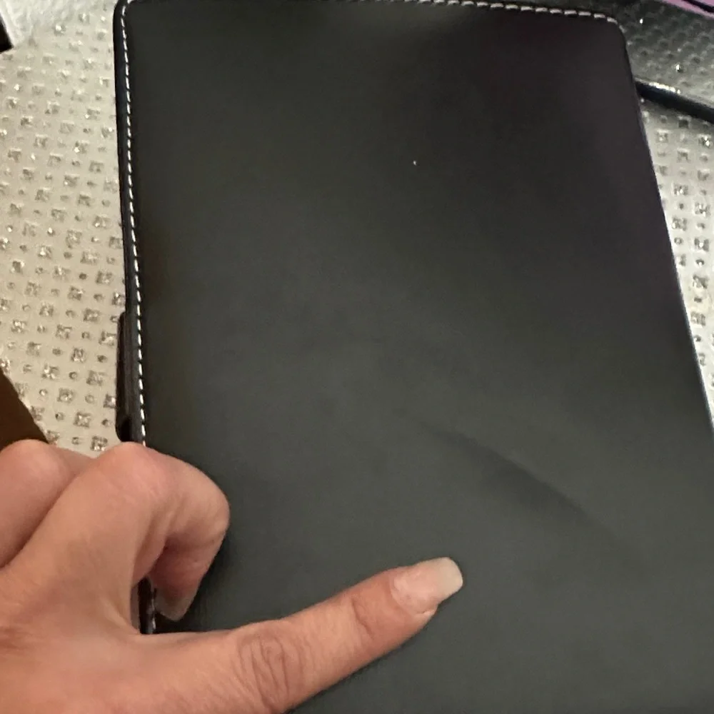 ToiM Elegant Black Notebook with Silver Combination Lock